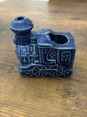 Vintage Train Toothpick Holder